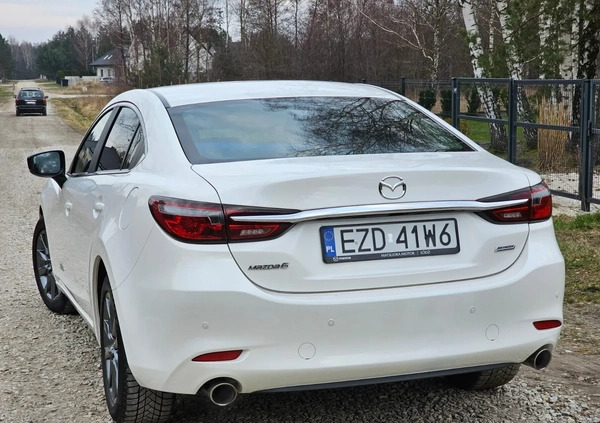 Mazda 6 cena 82900 przebieg: 79800, rok produkcji 2018 z Więcbork małe 497